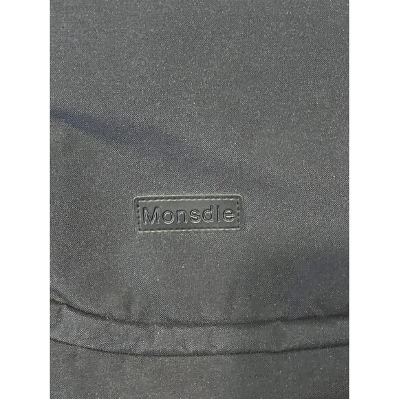 Monsdle Padded Computer Black Backpack - Picture 2 of 6